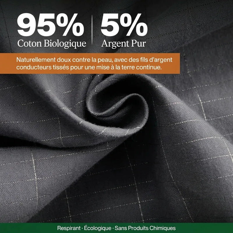 Drap Housse de Mise à la Terre — Décharge Nocturne